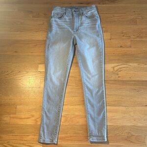 Joe's Jeans High Rise Meirabella Greywash Size 26